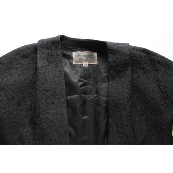 Giambattista Valli 3/4-Balloon Sleeve Textured Jacket Size US 10 Large - Picture 7 of 9
